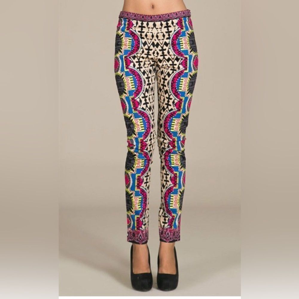 Flying Tomato Skinny Pants Geometric S